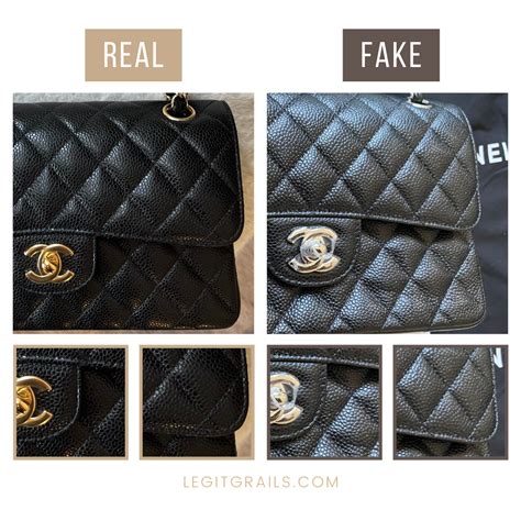 fake vs real chanel classic flap bag|chanel bags authenticity check.